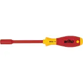 Wiha VDE Dopschroevendraaier 322SF 10,0x125 Sleutelbreedte (metrisch): 10 mm Koplengte: 125 mm