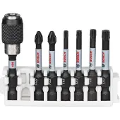 Bosch Schroefbit Impact Control 50 mm PH2 / PZ2 / T15 / T20 / T25 / T30 7x - 2608522327