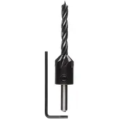 Bosch Houtspiraalboor met verzinkboor 6 mm 1st - 2608596393