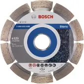 Bosch - Diamantdoorslijpschijf Standard for Stone 125 x 22,23 x 1,6 x 10 mm