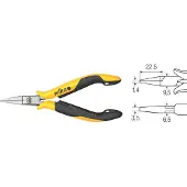 Wiha 26806 Platte tang ESD Recht Gereedschapsstaal 120 mm