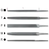 Beta Ronde basterd vijlen, zonder handgreep 1718D10/R - 017180149