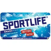 Sportlife smashmint kauwgom doos - 48 pakjes - 48x18g