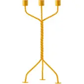 Werkwaardig Gedraaide Kandelaar Geel / Twisted Candleholder Yellow | Ward Wjnant voor .
