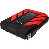 ADATA HD710P - Disque dur - 2 To - externe (portable) - 2.5" - USB 3.1 - rouge