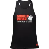 Gorilla wear Functioneel shirt 'Classic' bloedrood / zwart / wit