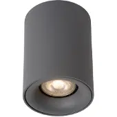 Lucide BENTOO-LED - Plafondspot - Ø 8 cm - LED Dimb. - GU10 - 1x5W 3000K - Grijs