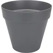 Elho Loft Urban Rond 40 - Bloempot voor Buiten - Ø 38.5 x H 35.3 cm - Antraciet