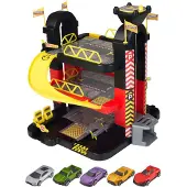 Alltoys Teamsterz Torengarage 3 Niveaus met 5 Auto's