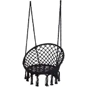 Koopman HANGSTOEL ROND DIA 80CM Zwart