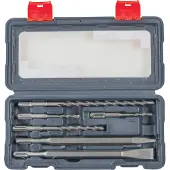 Kwb 109166 40CR-staal Beitelset 6-delig 5 mm, 6 mm, 8 mm, 10 mm SDS-Plus 1 set(s)
