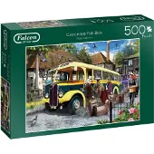 Huismerk Premium Legpuzzel Catching The Bus - 500 Puzzelstukjes