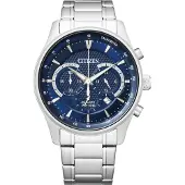 Citizen Chronograaf AN8190-51L Horloge, quartzhorloge, herenhorloge, stalen armband