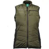 Heat Experience Bodywarmer Women Heated Vest Green-XL