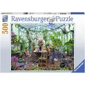 Ravensburger Greenhouse Morning 500 Stuk Puzzel - Unieke Artistieke Ervaring | Ideaal voor Gezinnen