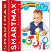 Smart Max My First Sounds & Senses - Magnetisch Sensorisch Speelgoed - 8-Delige Bouwset met Geluid en Structuur - Educatief Speelgoed voor Peuters - Vanaf 1 Jaar