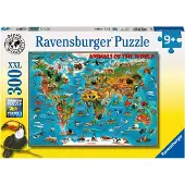 Ravensburger puzzel Animals of the world - legpuzzel - 300 stukjes