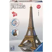 Ravensburger 3D Puzzel - Eiffeltoren (216 stukjes)