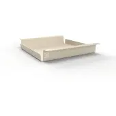 STEELLISH Dienblad ONI small | aluminium wit 29x34x5x5 cm dienbladen | NADUVI