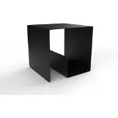 STEELLISH Bijzettafel ONI | metaal zwart 45.5x48x45x45 cm bijzettafels | NADUVI