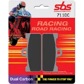 SBS Dual Hi-tech Racing 711dc Carbon Organische Remblokken