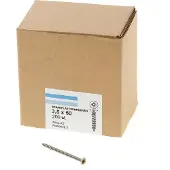 Hoenderdaal 4Tecx Spaanplaatschroef Pk Pozidrive RVS A2 3.5x50mm - 200 stuks