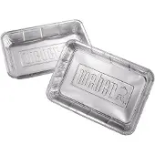 Weber lekbakjes groot aluminium