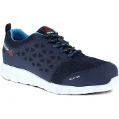 Reebok Excel Light Safety, dames, volwassenen, veiligheidssneakers, marineblauw, tunnelsluiting, EN ISO 20345, S1P