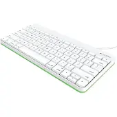 Logitech Bedraad (Eng. Int., iPad mini), Tablet toetsenbord, Wit