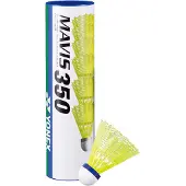 Yonex Mavis 350 Geel Medium Snelheid (1/2 dz Tube)
