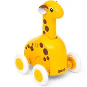 BRIO Push & Go Giraffe - Speelgoedvoertuig Baby