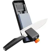 Fiskars Premium Messenslijper - Messenslijpers & slijpstaven Leer Black - 1058937