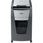 Rexel Optimum AutoFeed+ 300M Fluisterstille Papierversnipperaar - P5 Microsnippers - Automatische Invoer Tot 300 Vel - 60L - Zwart