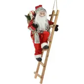 H&S Kerstman op trap staand