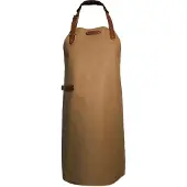 Xapron Luxe leren Schort Bovine - Camel - M