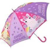 Kids Euroswan Kinderparaplu Sweet Dreams 40 Cm Polyester Roze/paars