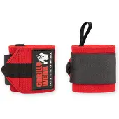 Gorilla wear Wrist Wraps Ultra - Zwart/Rood