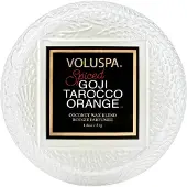 Voluspa Japonica Spiced Goji Tarocco Orange Macaron Candle Geurkaars - 51gr
