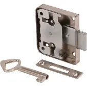 Starx meubelslot opleg rechts en links vernikkeld 30 mm