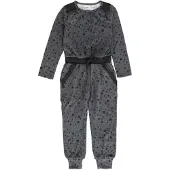 Lemon Beret Jumpsuit - Meisjes - Maat 98 - Zwart
