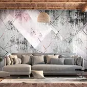 Karo-art 392cm X 280cm - Zelfklevend fotobehang - Driehoeksperspectief, 8 maten, premium print