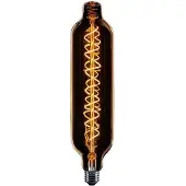 Expo ETH Buis XXL Filament spiraal LED 8w E27 240v 2200k dimbaar goud krul