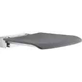 Smedbo Living Douchestoel Wandmontage Donkergrijs - Accessoires, Douche Accessoires, Douchezitjes - 7391447074369