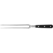 SABATIER Trompette Origin Vleesvork 32,5 cm – MoV messenstaal – 2 Lange Tanden – Stevig & Uitgebalanceerd – Zwart – Cadeauverpakking