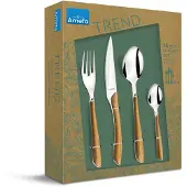 Amefa Bestekset Eclat Brown (16-delig)