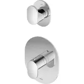 Hotbath Friendo F012 Inbouw Thermostaat Met 1 Stopkraan Chroom - Kranen, Douchekranen, Inbouw Douchekranen - 8718924079515 - Kranen, Douchekranen, Inbouw douchekranen