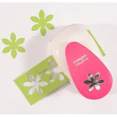 Vaessen creative Pons - Figuurpons - Madeliefje - 3,9 x 4,5 cm