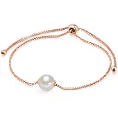 Valero Pearls Armband rose-goud / parelwit