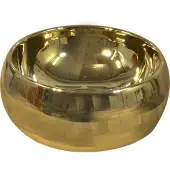 Kerra KR 802 opbouw waskom rond 40x15.5cm goud