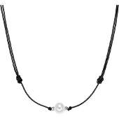 Valero Pearls Ketting zwart